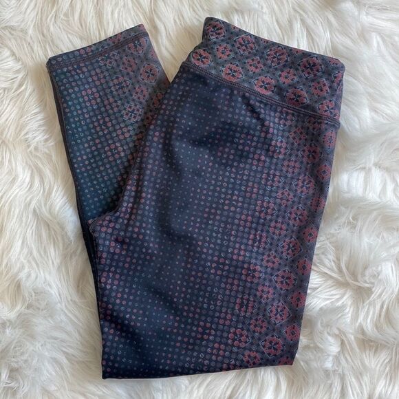 Prana cropped multicolored leggings size M - Picture 1 of 9